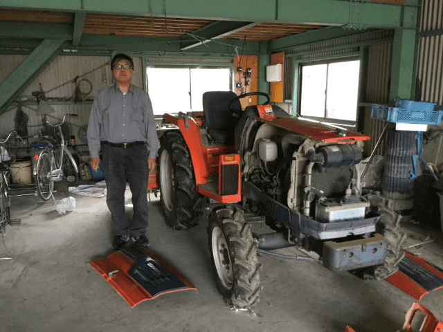 トラクターの買取依頼を頂いたお客様